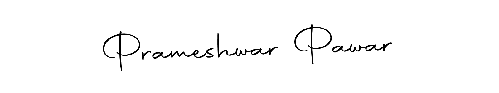 How to make Prameshwar Pawar name signature. Use Autography-DOLnW style for creating short signs online. This is the latest handwritten sign. Prameshwar Pawar signature style 10 images and pictures png
