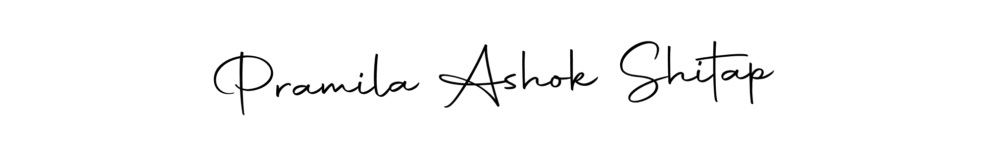 Also we have Pramila Ashok Shitap name is the best signature style. Create professional handwritten signature collection using Autography-DOLnW autograph style. Pramila Ashok Shitap signature style 10 images and pictures png