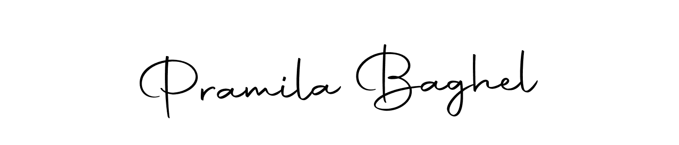 How to make Pramila Baghel signature? Autography-DOLnW is a professional autograph style. Create handwritten signature for Pramila Baghel name. Pramila Baghel signature style 10 images and pictures png