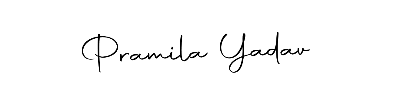 Also we have Pramila Yadav name is the best signature style. Create professional handwritten signature collection using Autography-DOLnW autograph style. Pramila Yadav signature style 10 images and pictures png