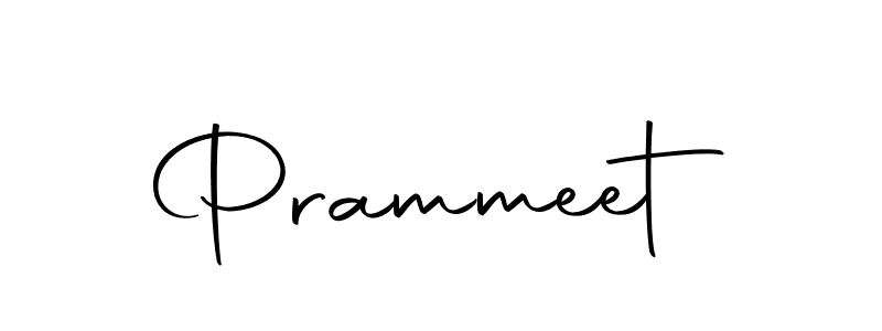 Make a beautiful signature design for name Prammeet. With this signature (Autography-DOLnW) style, you can create a handwritten signature for free. Prammeet signature style 10 images and pictures png