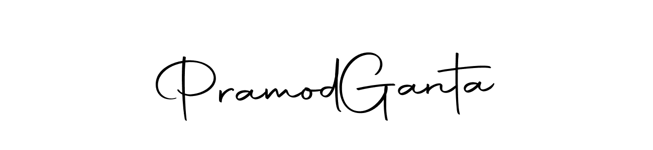 Make a beautiful signature design for name Pramod  Ganta. Use this online signature maker to create a handwritten signature for free. Pramod  Ganta signature style 10 images and pictures png