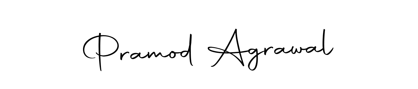 Make a beautiful signature design for name Pramod Agrawal. Use this online signature maker to create a handwritten signature for free. Pramod Agrawal signature style 10 images and pictures png