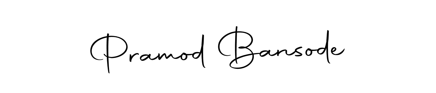 Pramod Bansode stylish signature style. Best Handwritten Sign (Autography-DOLnW) for my name. Handwritten Signature Collection Ideas for my name Pramod Bansode. Pramod Bansode signature style 10 images and pictures png