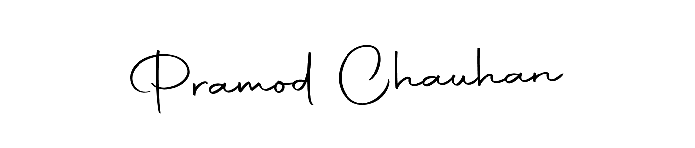 You should practise on your own different ways (Autography-DOLnW) to write your name (Pramod Chauhan) in signature. don't let someone else do it for you. Pramod Chauhan signature style 10 images and pictures png