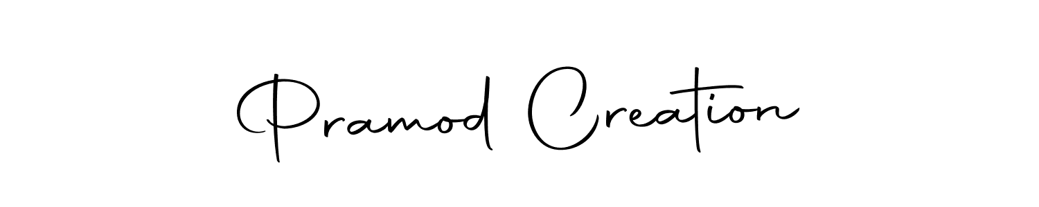 Similarly Autography-DOLnW is the best handwritten signature design. Signature creator online .You can use it as an online autograph creator for name Pramod Creation. Pramod Creation signature style 10 images and pictures png