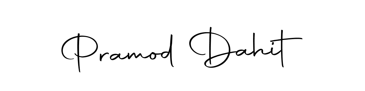 Pramod Dahit stylish signature style. Best Handwritten Sign (Autography-DOLnW) for my name. Handwritten Signature Collection Ideas for my name Pramod Dahit. Pramod Dahit signature style 10 images and pictures png