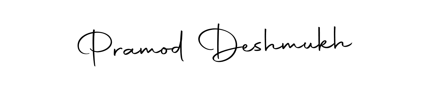 Also we have Pramod Deshmukh name is the best signature style. Create professional handwritten signature collection using Autography-DOLnW autograph style. Pramod Deshmukh signature style 10 images and pictures png