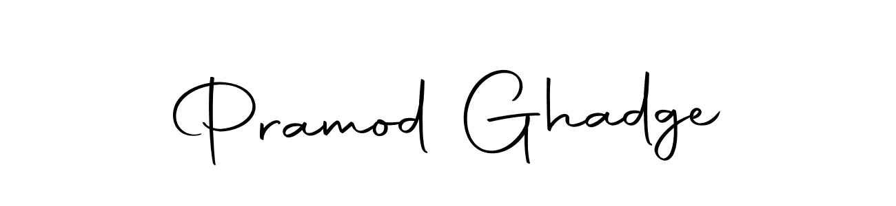 Pramod Ghadge stylish signature style. Best Handwritten Sign (Autography-DOLnW) for my name. Handwritten Signature Collection Ideas for my name Pramod Ghadge. Pramod Ghadge signature style 10 images and pictures png