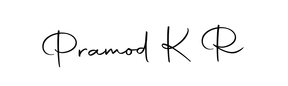 Make a short Pramod K R signature style. Manage your documents anywhere anytime using Autography-DOLnW. Create and add eSignatures, submit forms, share and send files easily. Pramod K R signature style 10 images and pictures png