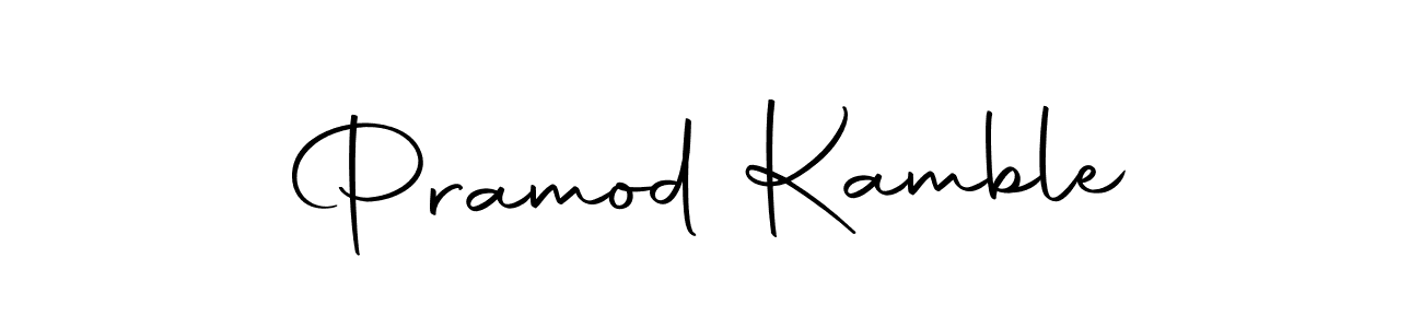 Pramod Kamble stylish signature style. Best Handwritten Sign (Autography-DOLnW) for my name. Handwritten Signature Collection Ideas for my name Pramod Kamble. Pramod Kamble signature style 10 images and pictures png