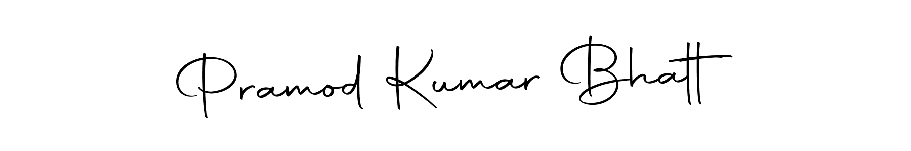 Also we have Pramod Kumar Bhatt name is the best signature style. Create professional handwritten signature collection using Autography-DOLnW autograph style. Pramod Kumar Bhatt signature style 10 images and pictures png