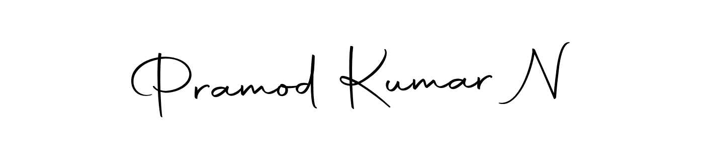 It looks lik you need a new signature style for name Pramod Kumar N. Design unique handwritten (Autography-DOLnW) signature with our free signature maker in just a few clicks. Pramod Kumar N signature style 10 images and pictures png