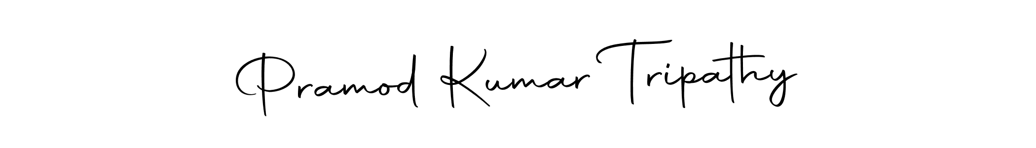 Make a beautiful signature design for name Pramod Kumar Tripathy. With this signature (Autography-DOLnW) style, you can create a handwritten signature for free. Pramod Kumar Tripathy signature style 10 images and pictures png