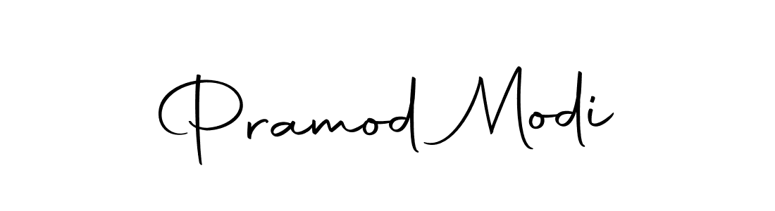 How to make Pramod Modi name signature. Use Autography-DOLnW style for creating short signs online. This is the latest handwritten sign. Pramod Modi signature style 10 images and pictures png