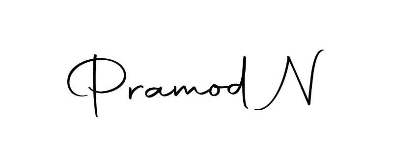 The best way (Autography-DOLnW) to make a short signature is to pick only two or three words in your name. The name Pramod N include a total of six letters. For converting this name. Pramod N signature style 10 images and pictures png