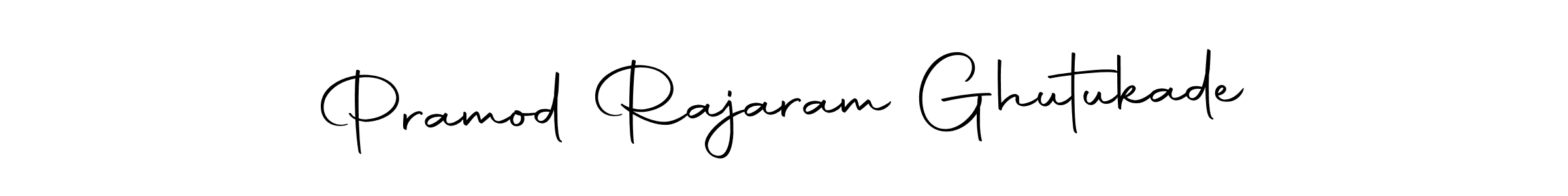 Make a short Pramod Rajaram Ghutukade signature style. Manage your documents anywhere anytime using Autography-DOLnW. Create and add eSignatures, submit forms, share and send files easily. Pramod Rajaram Ghutukade signature style 10 images and pictures png