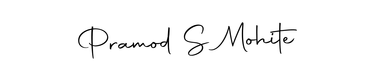 Also we have Pramod S Mohite name is the best signature style. Create professional handwritten signature collection using Autography-DOLnW autograph style. Pramod S Mohite signature style 10 images and pictures png