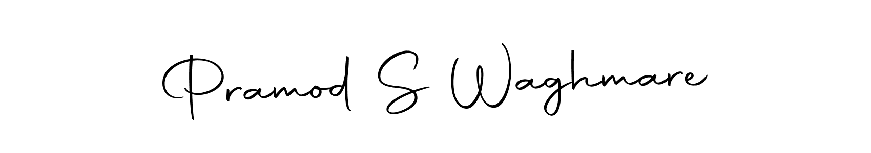 Pramod S Waghmare stylish signature style. Best Handwritten Sign (Autography-DOLnW) for my name. Handwritten Signature Collection Ideas for my name Pramod S Waghmare. Pramod S Waghmare signature style 10 images and pictures png