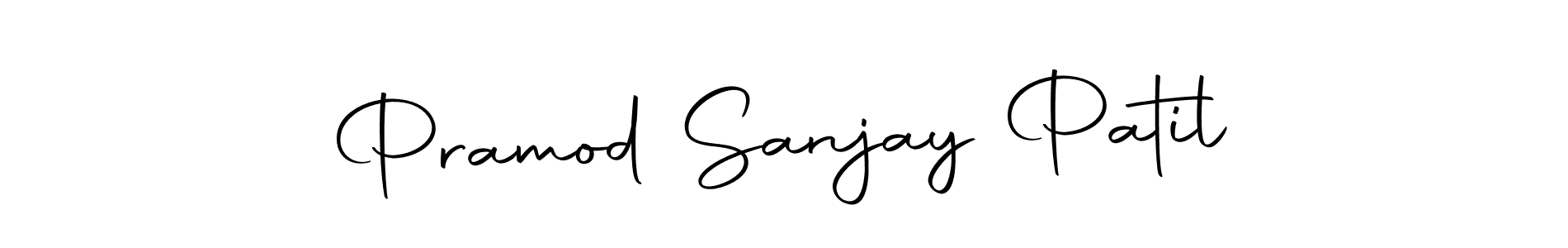 Also we have Pramod Sanjay Patil name is the best signature style. Create professional handwritten signature collection using Autography-DOLnW autograph style. Pramod Sanjay Patil signature style 10 images and pictures png