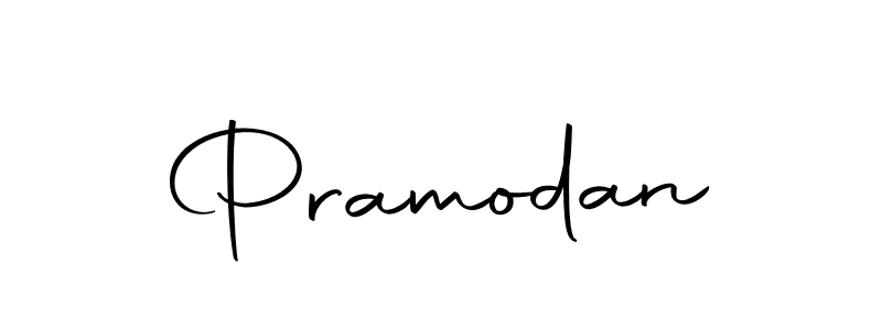 Use a signature maker to create a handwritten signature online. With this signature software, you can design (Autography-DOLnW) your own signature for name Pramodan. Pramodan signature style 10 images and pictures png