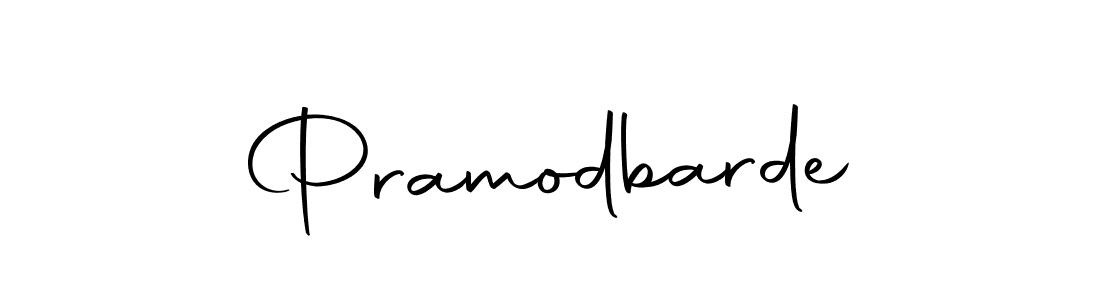 Make a short Pramodbarde signature style. Manage your documents anywhere anytime using Autography-DOLnW. Create and add eSignatures, submit forms, share and send files easily. Pramodbarde signature style 10 images and pictures png