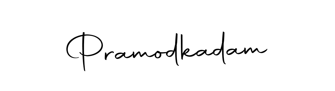 The best way (Autography-DOLnW) to make a short signature is to pick only two or three words in your name. The name Pramodkadam include a total of six letters. For converting this name. Pramodkadam signature style 10 images and pictures png