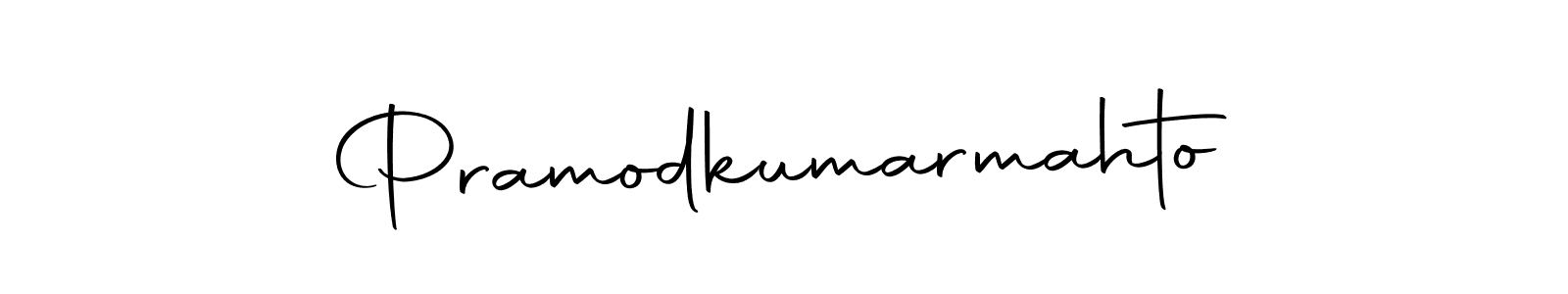 Pramodkumarmahto stylish signature style. Best Handwritten Sign (Autography-DOLnW) for my name. Handwritten Signature Collection Ideas for my name Pramodkumarmahto. Pramodkumarmahto signature style 10 images and pictures png