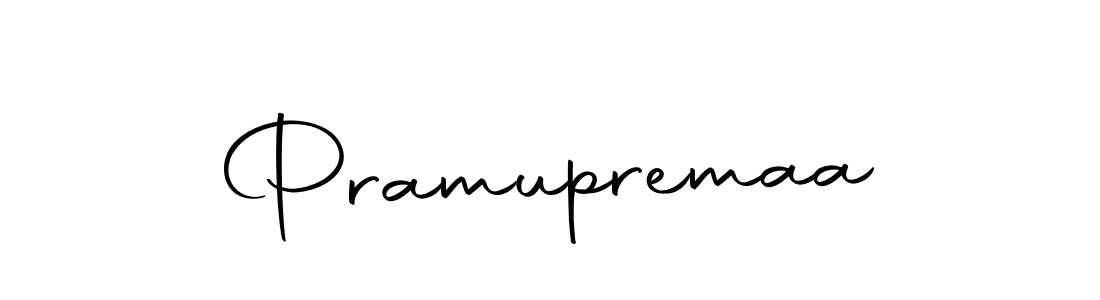 Also we have Pramupremaa name is the best signature style. Create professional handwritten signature collection using Autography-DOLnW autograph style. Pramupremaa signature style 10 images and pictures png