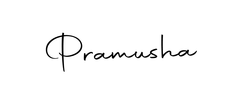 Similarly Autography-DOLnW is the best handwritten signature design. Signature creator online .You can use it as an online autograph creator for name Pramusha. Pramusha signature style 10 images and pictures png