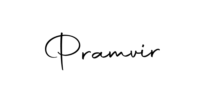 How to make Pramvir name signature. Use Autography-DOLnW style for creating short signs online. This is the latest handwritten sign. Pramvir signature style 10 images and pictures png