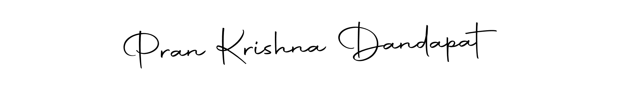 Make a beautiful signature design for name Pran Krishna Dandapat. With this signature (Autography-DOLnW) style, you can create a handwritten signature for free. Pran Krishna Dandapat signature style 10 images and pictures png
