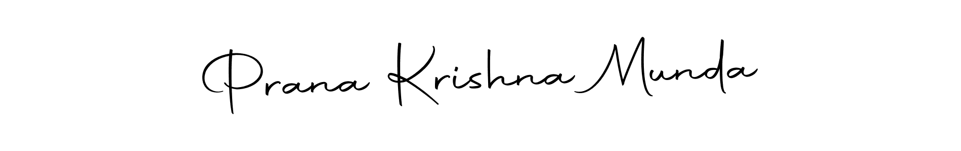 Prana Krishna Munda stylish signature style. Best Handwritten Sign (Autography-DOLnW) for my name. Handwritten Signature Collection Ideas for my name Prana Krishna Munda. Prana Krishna Munda signature style 10 images and pictures png