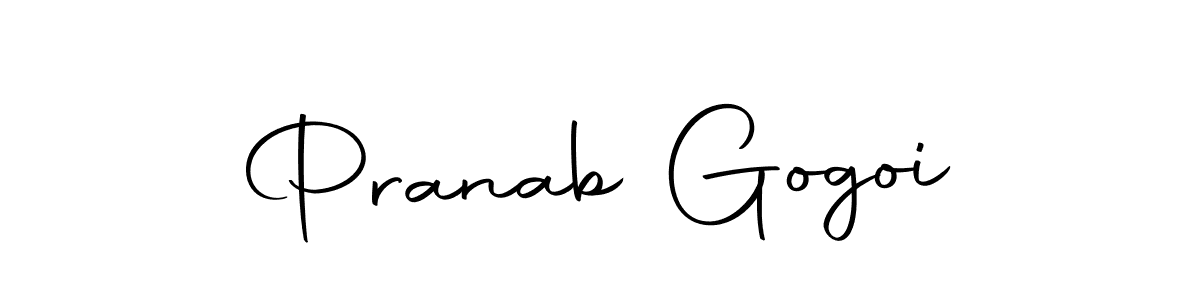 Use a signature maker to create a handwritten signature online. With this signature software, you can design (Autography-DOLnW) your own signature for name Pranab Gogoi. Pranab Gogoi signature style 10 images and pictures png
