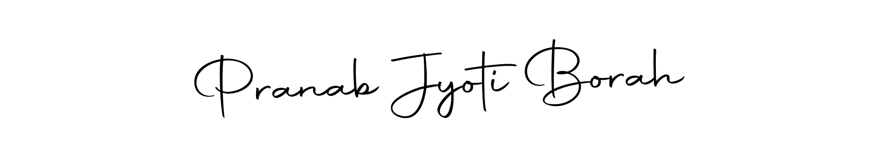 Make a short Pranab Jyoti Borah signature style. Manage your documents anywhere anytime using Autography-DOLnW. Create and add eSignatures, submit forms, share and send files easily. Pranab Jyoti Borah signature style 10 images and pictures png