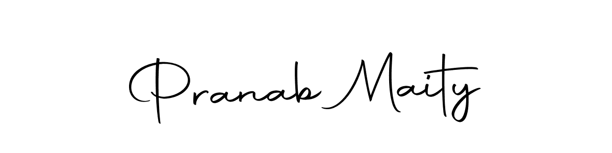 Also we have Pranab Maity name is the best signature style. Create professional handwritten signature collection using Autography-DOLnW autograph style. Pranab Maity signature style 10 images and pictures png