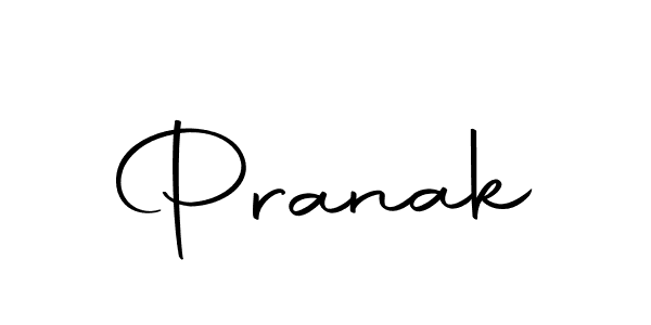 Make a beautiful signature design for name Pranak. With this signature (Autography-DOLnW) style, you can create a handwritten signature for free. Pranak signature style 10 images and pictures png