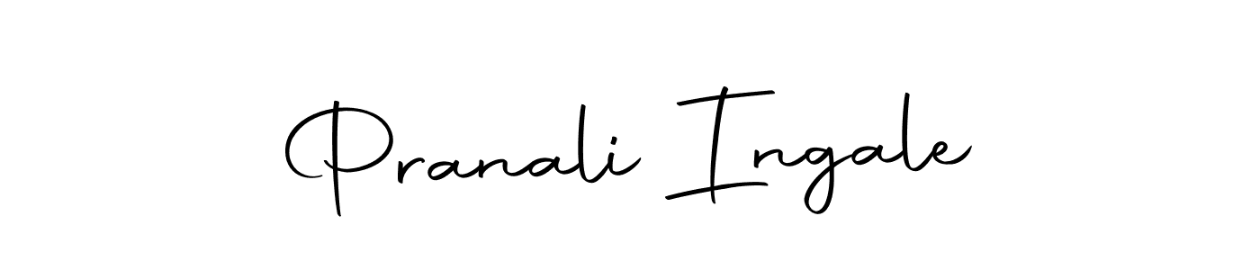 Design your own signature with our free online signature maker. With this signature software, you can create a handwritten (Autography-DOLnW) signature for name Pranali Ingale. Pranali Ingale signature style 10 images and pictures png