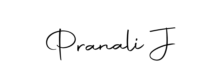 The best way (Autography-DOLnW) to make a short signature is to pick only two or three words in your name. The name Pranali J include a total of six letters. For converting this name. Pranali J signature style 10 images and pictures png