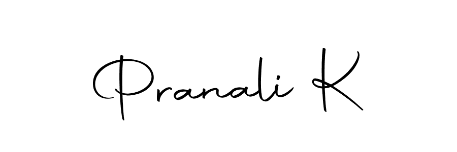 Make a beautiful signature design for name Pranali K. With this signature (Autography-DOLnW) style, you can create a handwritten signature for free. Pranali K signature style 10 images and pictures png