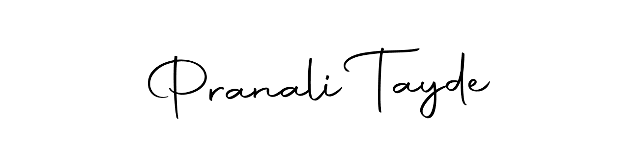 Make a beautiful signature design for name Pranali Tayde. Use this online signature maker to create a handwritten signature for free. Pranali Tayde signature style 10 images and pictures png