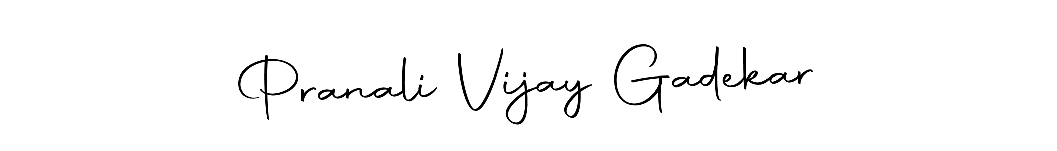 Also we have Pranali Vijay Gadekar name is the best signature style. Create professional handwritten signature collection using Autography-DOLnW autograph style. Pranali Vijay Gadekar signature style 10 images and pictures png