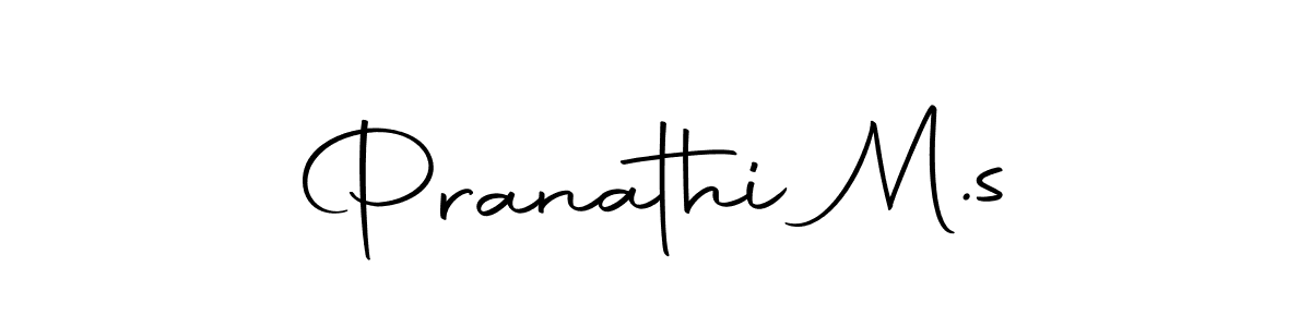 Pranathi M.s stylish signature style. Best Handwritten Sign (Autography-DOLnW) for my name. Handwritten Signature Collection Ideas for my name Pranathi M.s. Pranathi M.s signature style 10 images and pictures png