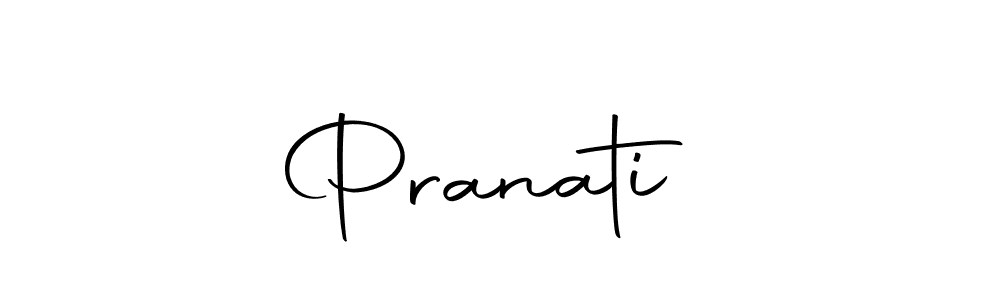 Use a signature maker to create a handwritten signature online. With this signature software, you can design (Autography-DOLnW) your own signature for name Pranati♡. Pranati♡ signature style 10 images and pictures png
