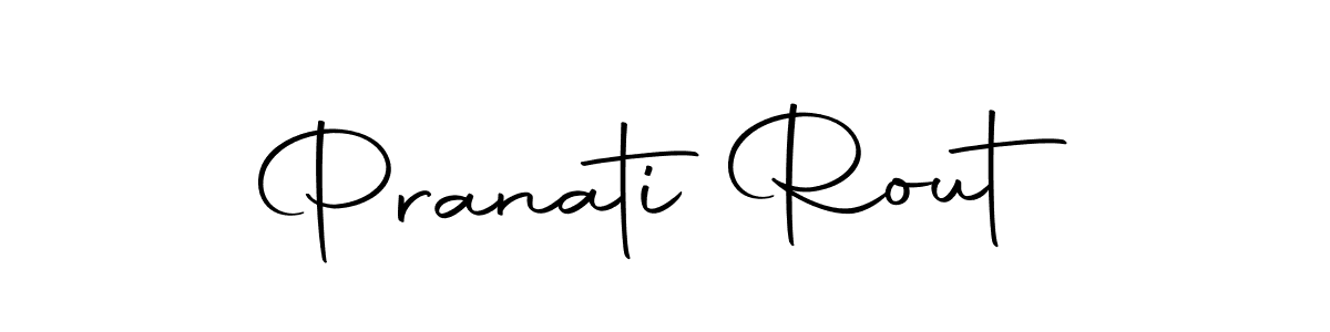 How to make Pranati Rout name signature. Use Autography-DOLnW style for creating short signs online. This is the latest handwritten sign. Pranati Rout signature style 10 images and pictures png