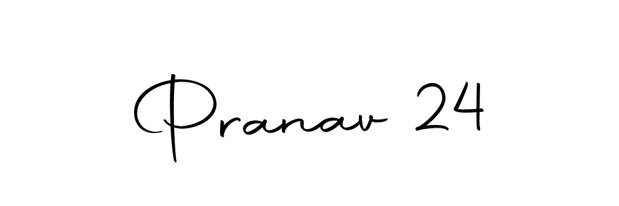 Make a beautiful signature design for name Pranav 24. With this signature (Autography-DOLnW) style, you can create a handwritten signature for free. Pranav 24 signature style 10 images and pictures png