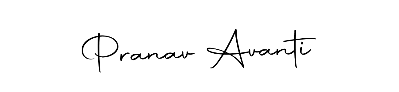 Make a beautiful signature design for name Pranav Avanti. Use this online signature maker to create a handwritten signature for free. Pranav Avanti signature style 10 images and pictures png