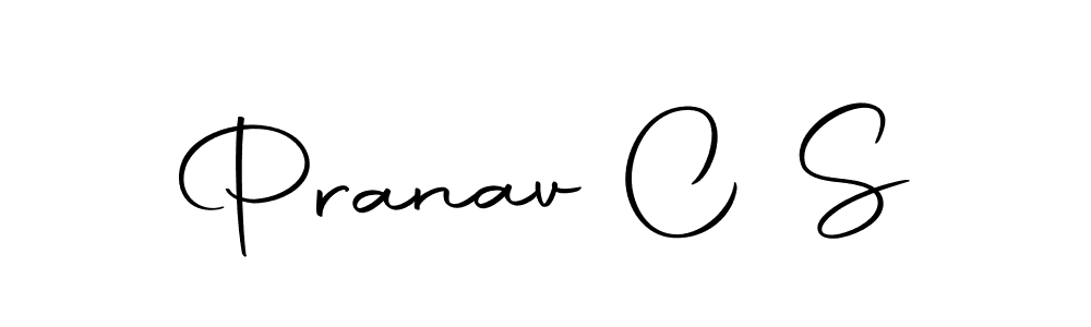 if you are searching for the best signature style for your name Pranav C S. so please give up your signature search. here we have designed multiple signature styles  using Autography-DOLnW. Pranav C S signature style 10 images and pictures png