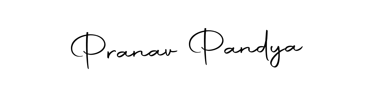 Make a beautiful signature design for name Pranav Pandya. With this signature (Autography-DOLnW) style, you can create a handwritten signature for free. Pranav Pandya signature style 10 images and pictures png