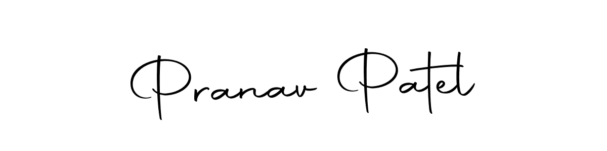 Make a beautiful signature design for name Pranav Patel. With this signature (Autography-DOLnW) style, you can create a handwritten signature for free. Pranav Patel signature style 10 images and pictures png